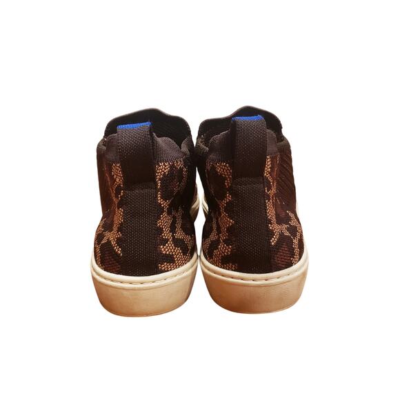 ROTHY"S The Chelsea Wildcat Limited Edition Knit Sneaker Boot Size 7 - Picture 5 of 11